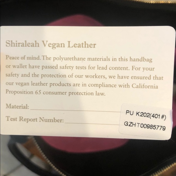 PRISTINE NWT! Black Shiraleah Chicago Mid-Size Tote (Vegan Leather Ella Style) - Picture 7 of 9